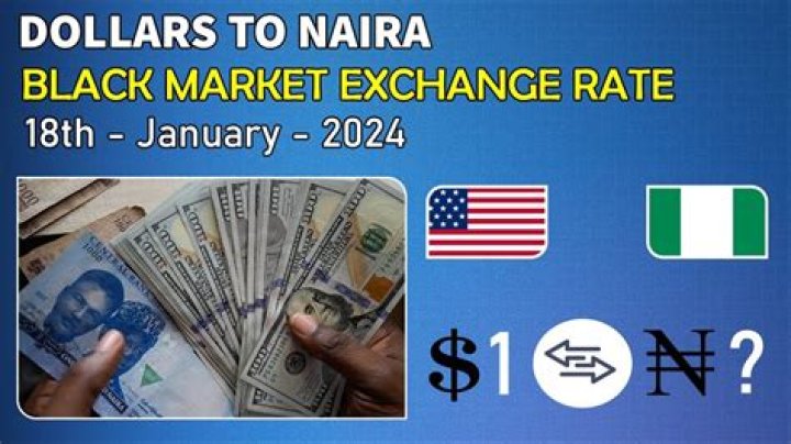Aboki Naira To Dollar Black Market Rate Today 23 January 2024