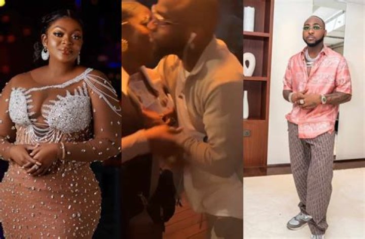 Eniola Badmus with Davido