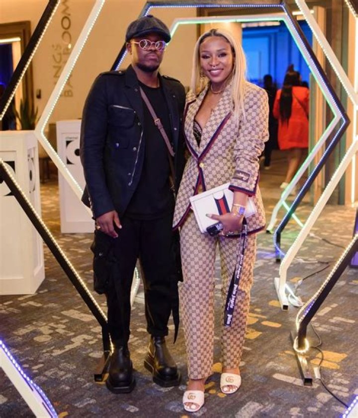 Murdah Bongz and Dj Zinhle Photo